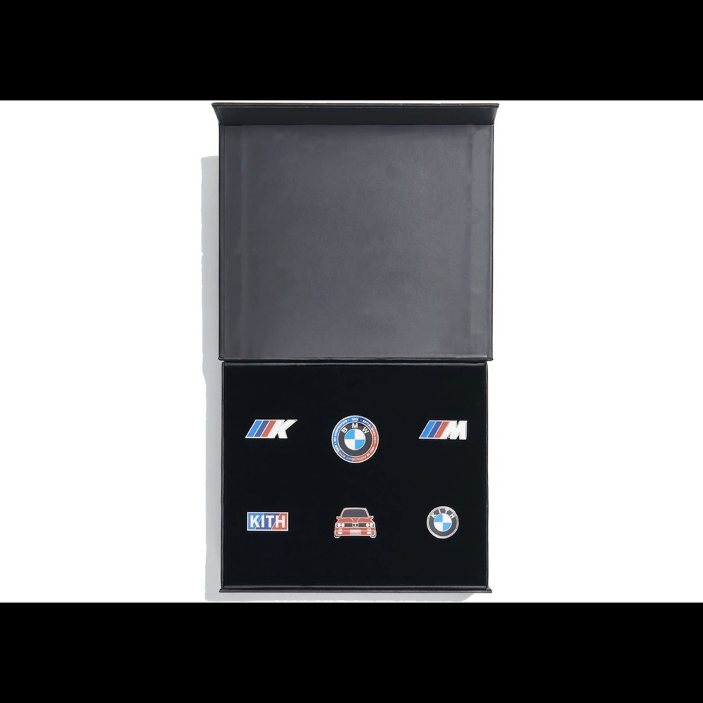 KITH x BMW Pin Set